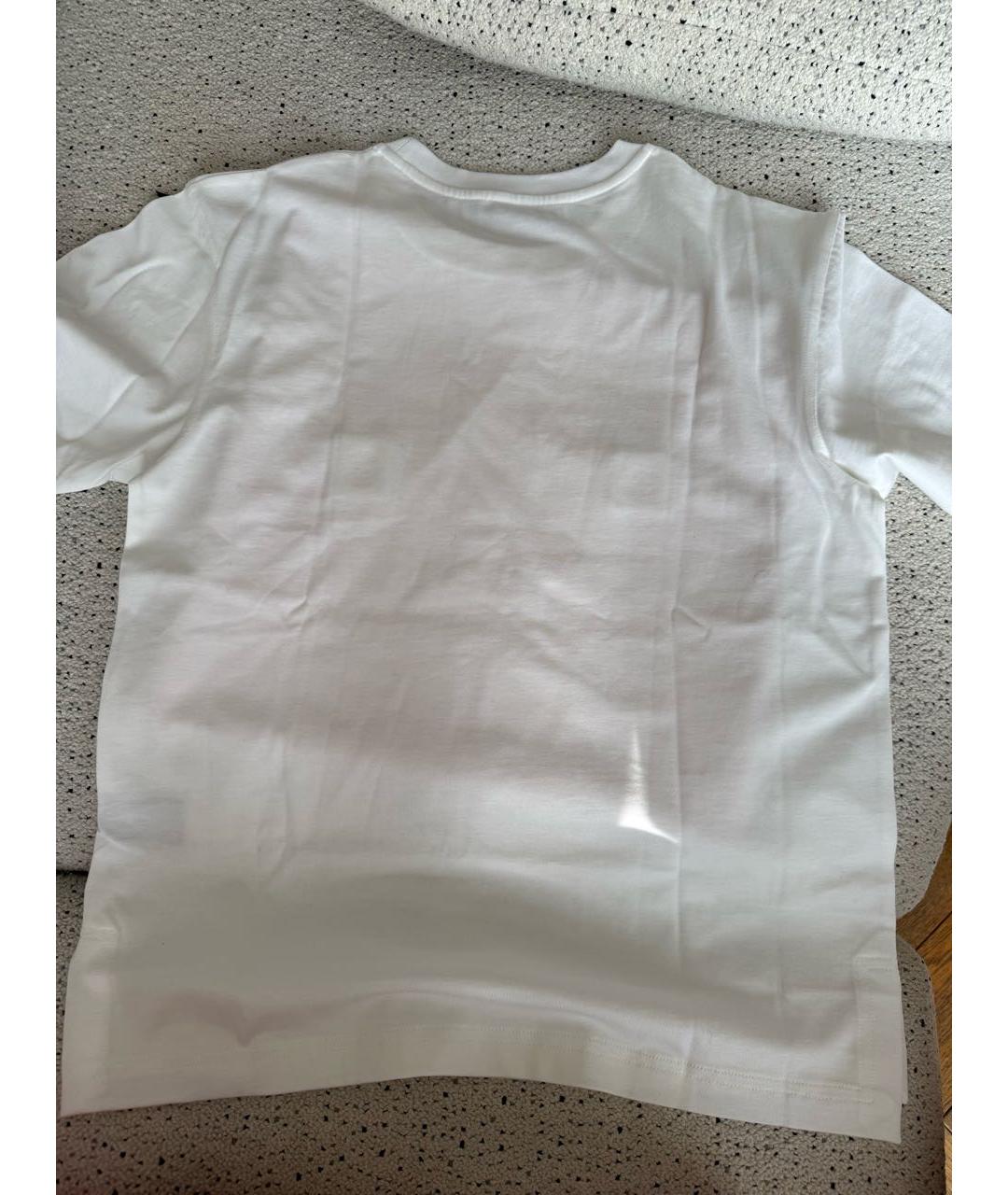 SCHIAPARELLI Белая хлопковая футболка, фото 8
