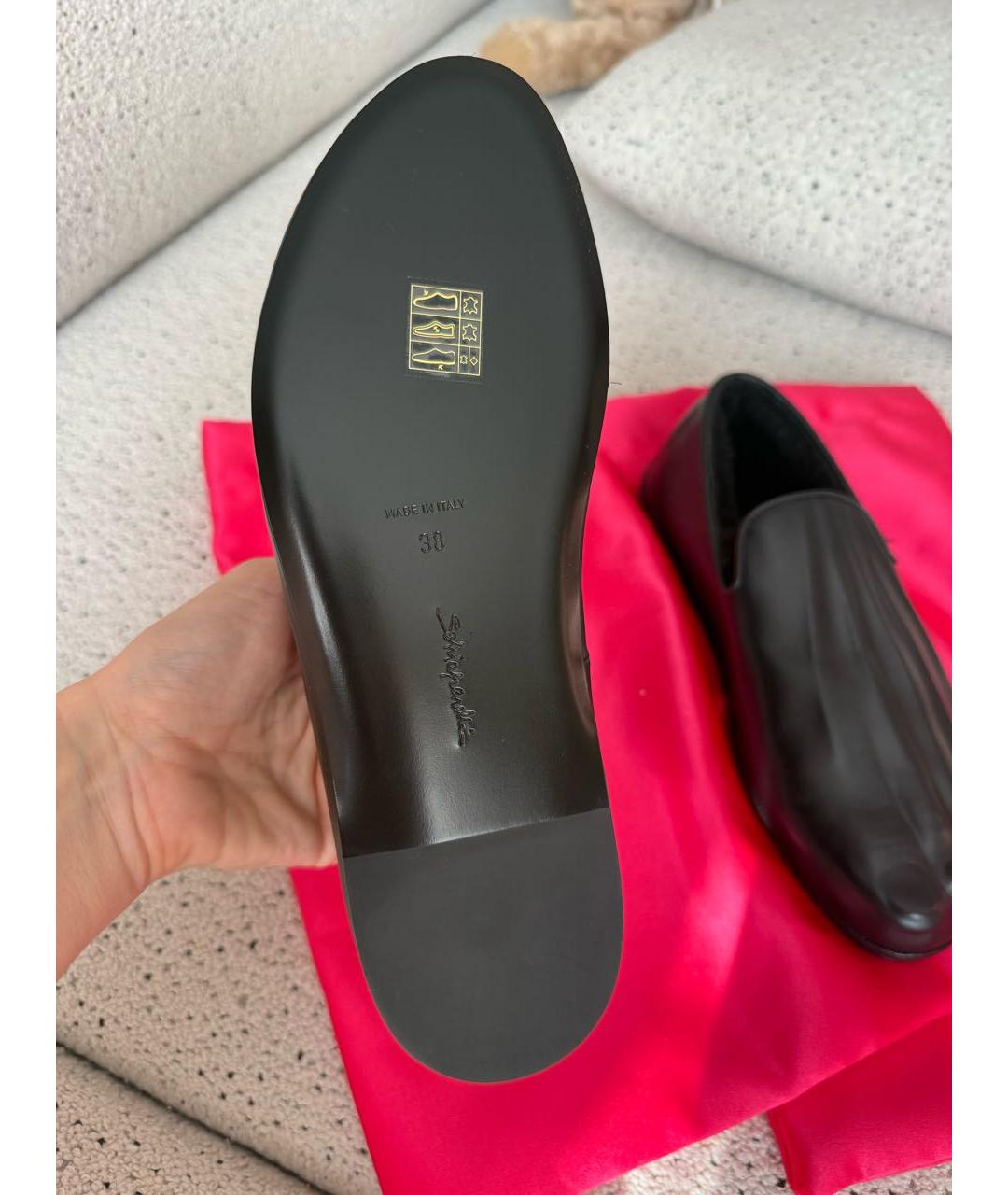 SCHIAPARELLI Черные кожаные лоферы, фото 4