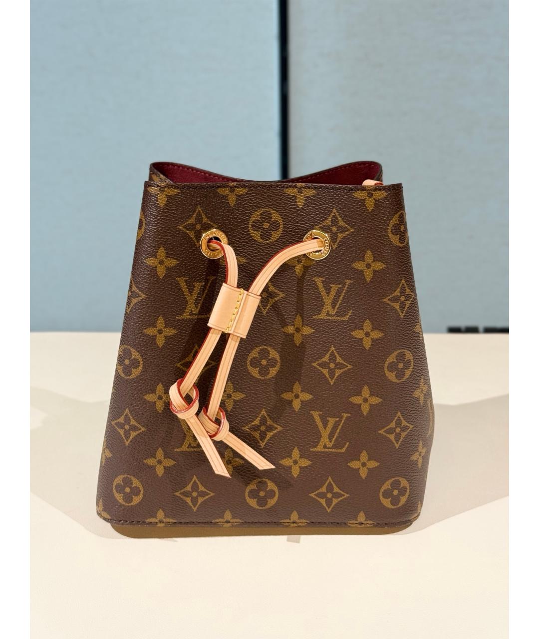 LOUIS VUITTON Коричневая сумка через плечо, фото 8
