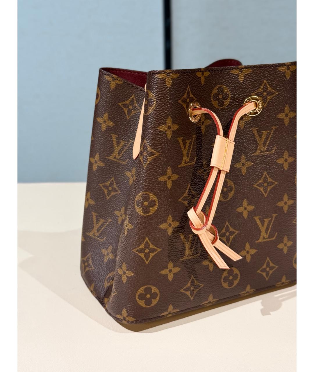 LOUIS VUITTON Коричневая сумка через плечо, фото 5