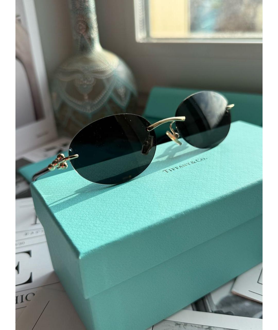 TIFFANY&CO Черные солнцезащитные очки, фото 3