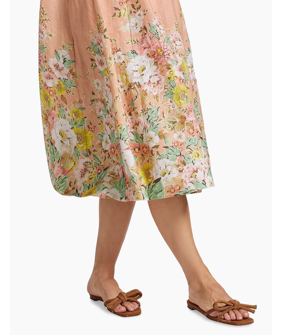 ZIMMERMANN Мульти льняной сарафан, фото 5