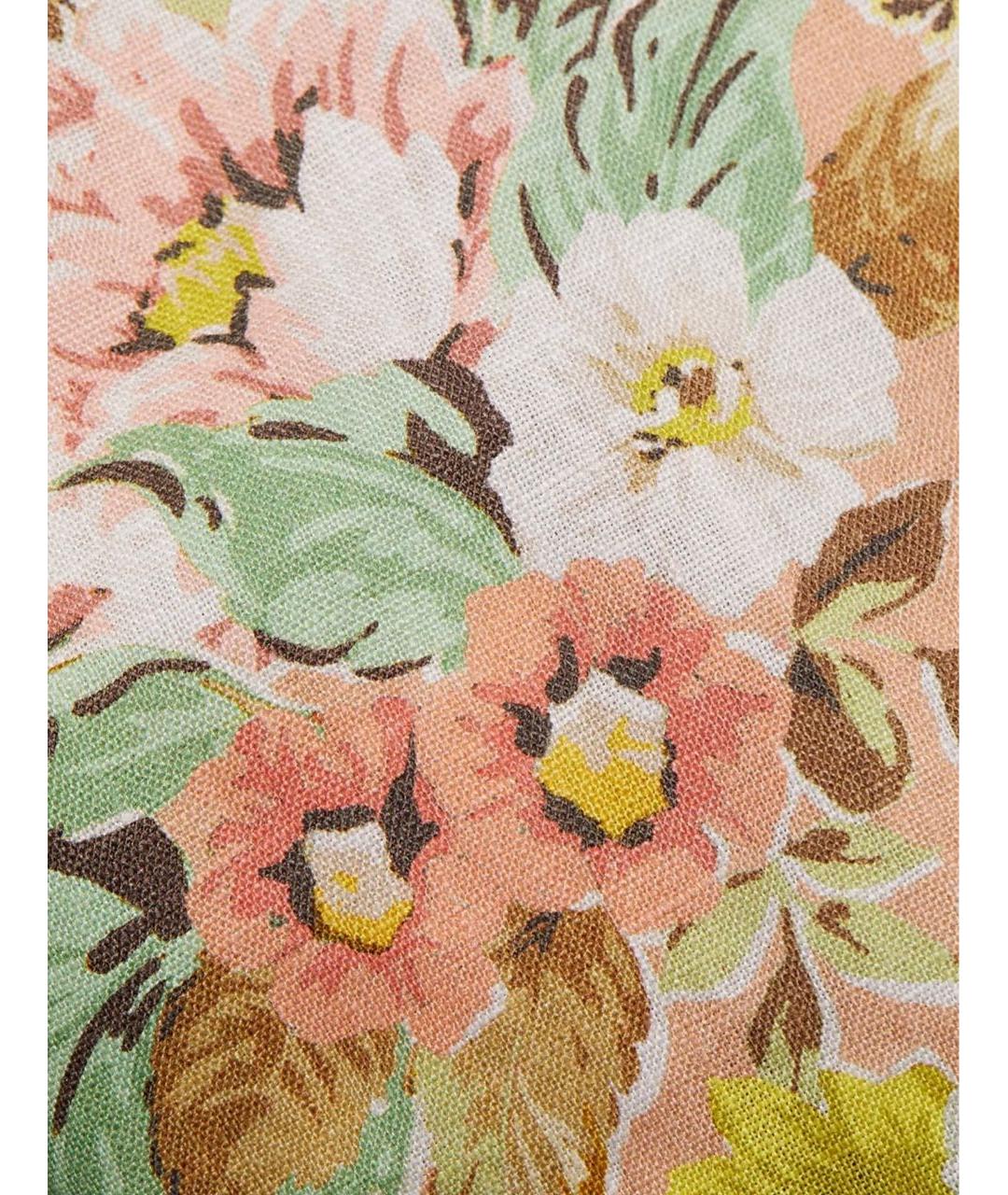 ZIMMERMANN Мульти льняной сарафан, фото 4