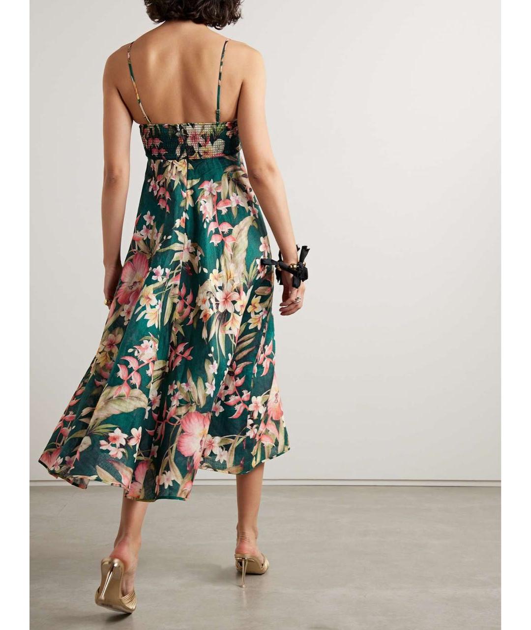 ZIMMERMANN Мульти льняной сарафан, фото 2