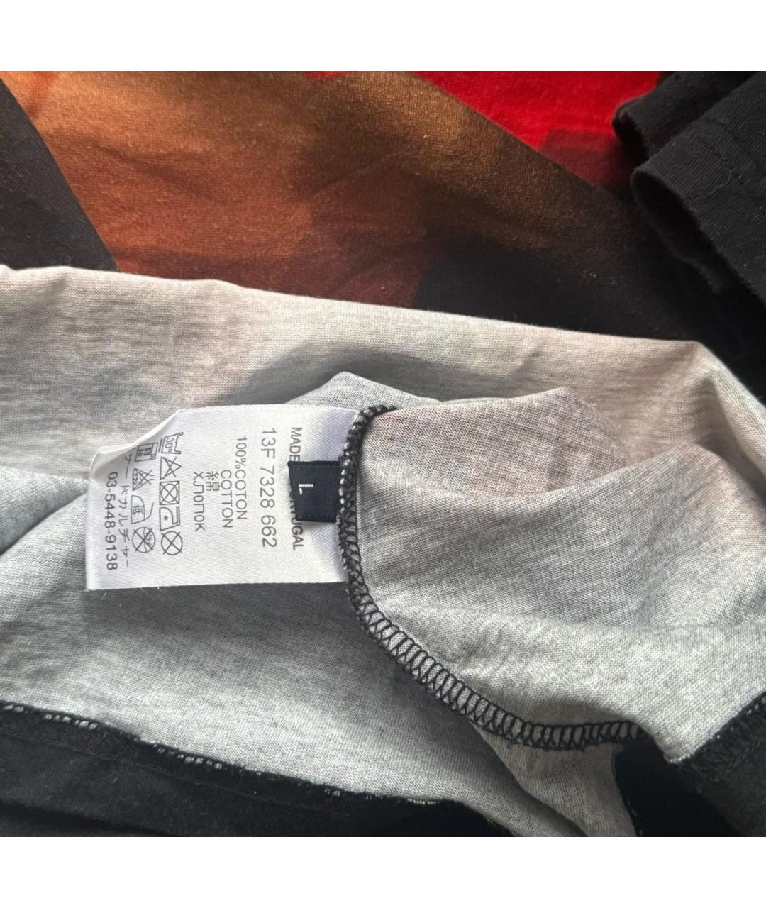 GIVENCHY Черная хлопковая футболка, фото 4