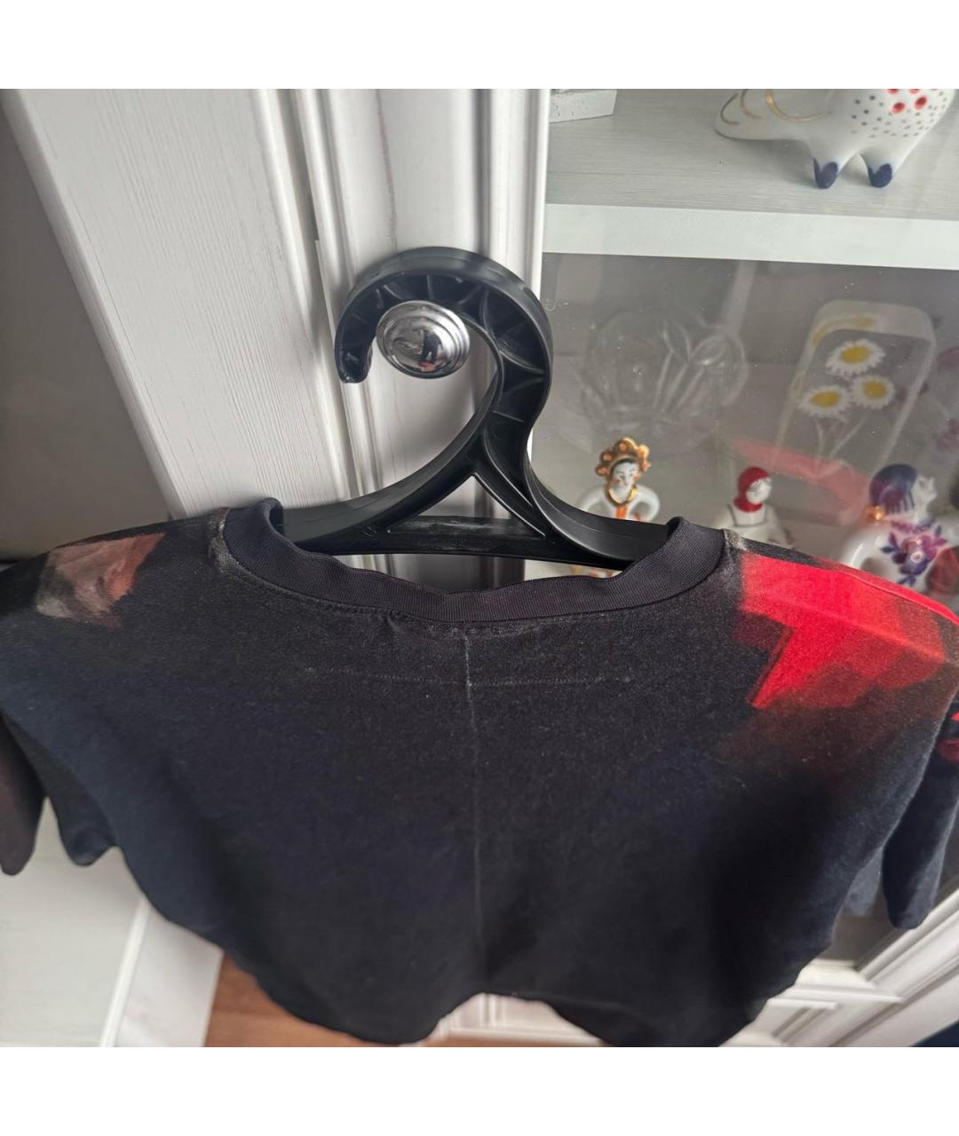 GIVENCHY Черная хлопковая футболка, фото 3