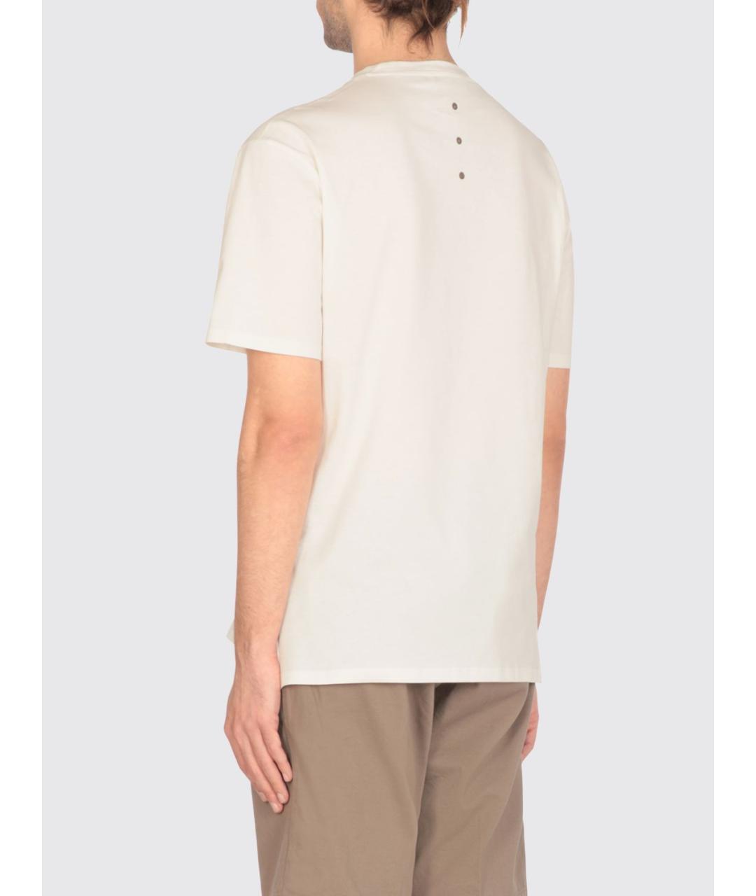 PREMIATA Белая хлопковая футболка, фото 2