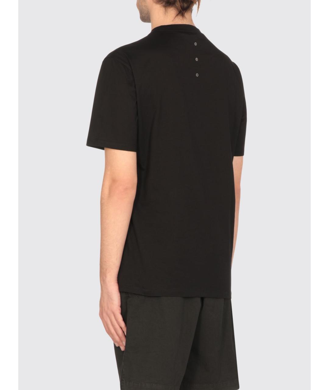 PREMIATA Черная хлопковая футболка, фото 2