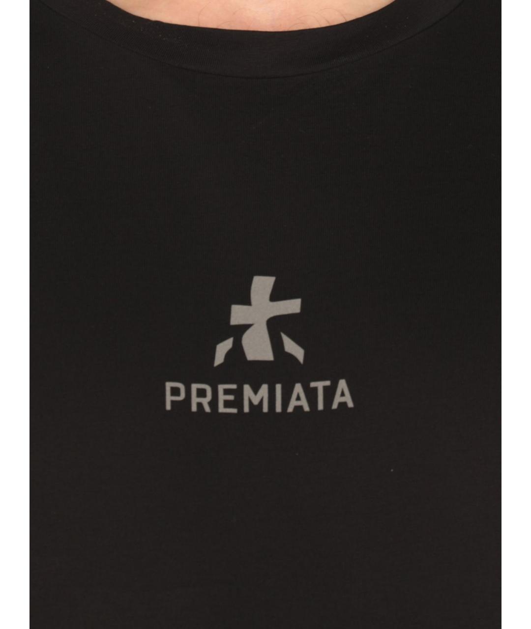 PREMIATA Черная хлопковая футболка, фото 3