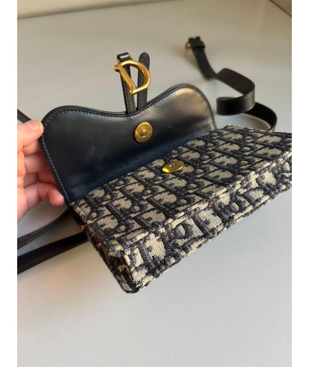 CHRISTIAN DIOR Мульти жаккардовая поясная сумка, фото 4