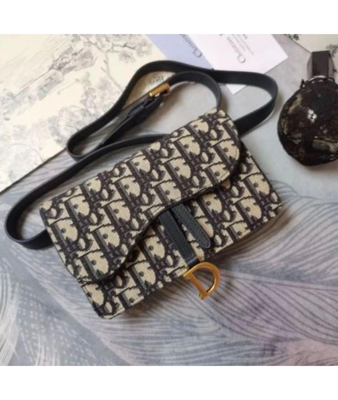 CHRISTIAN DIOR Мульти жаккардовая поясная сумка, фото 2