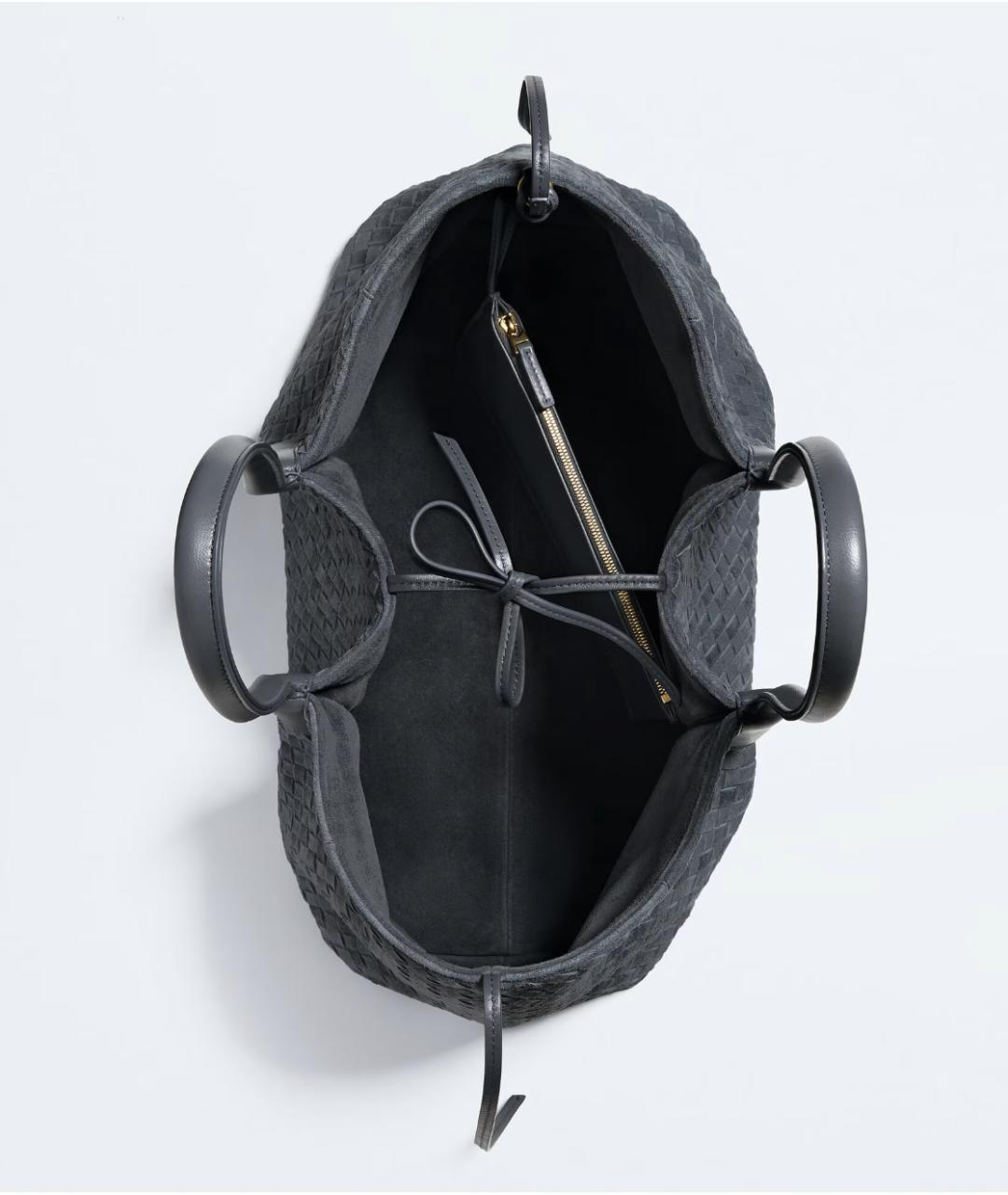 BOTTEGA VENETA Замшевая сумка через плечо, фото 3