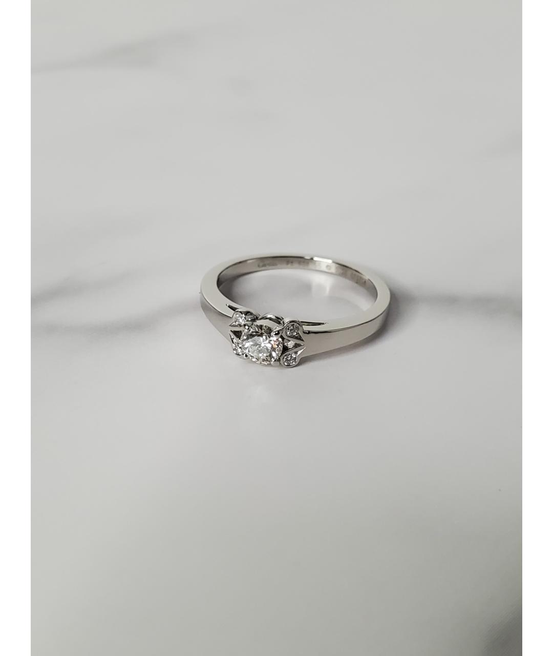 CARTIER Серебряное платиновое кольцо, фото 3