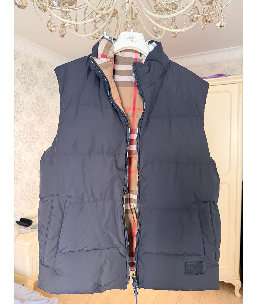 BURBERRY Черный жилет, фото 9