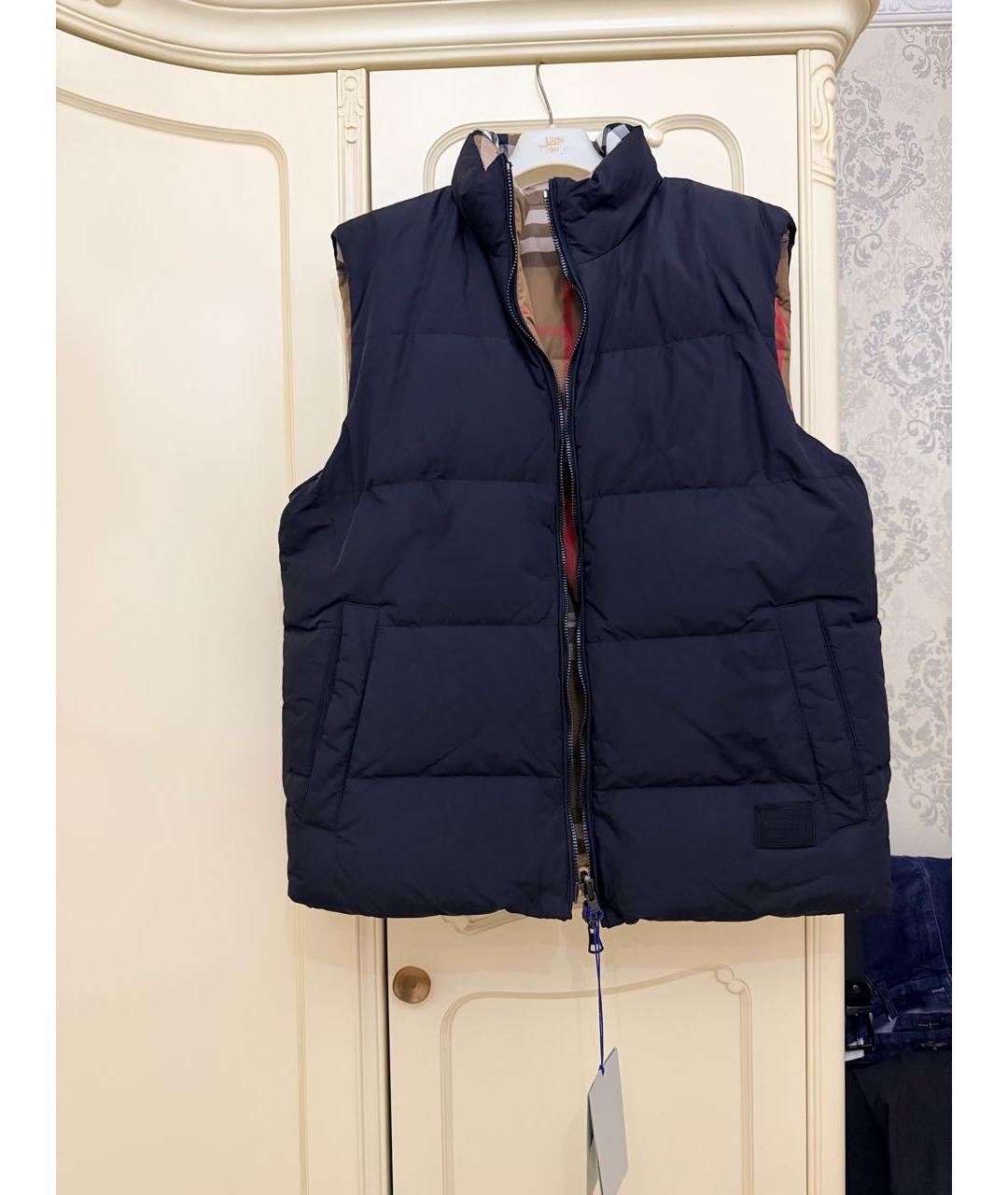 BURBERRY Черный жилет, фото 7