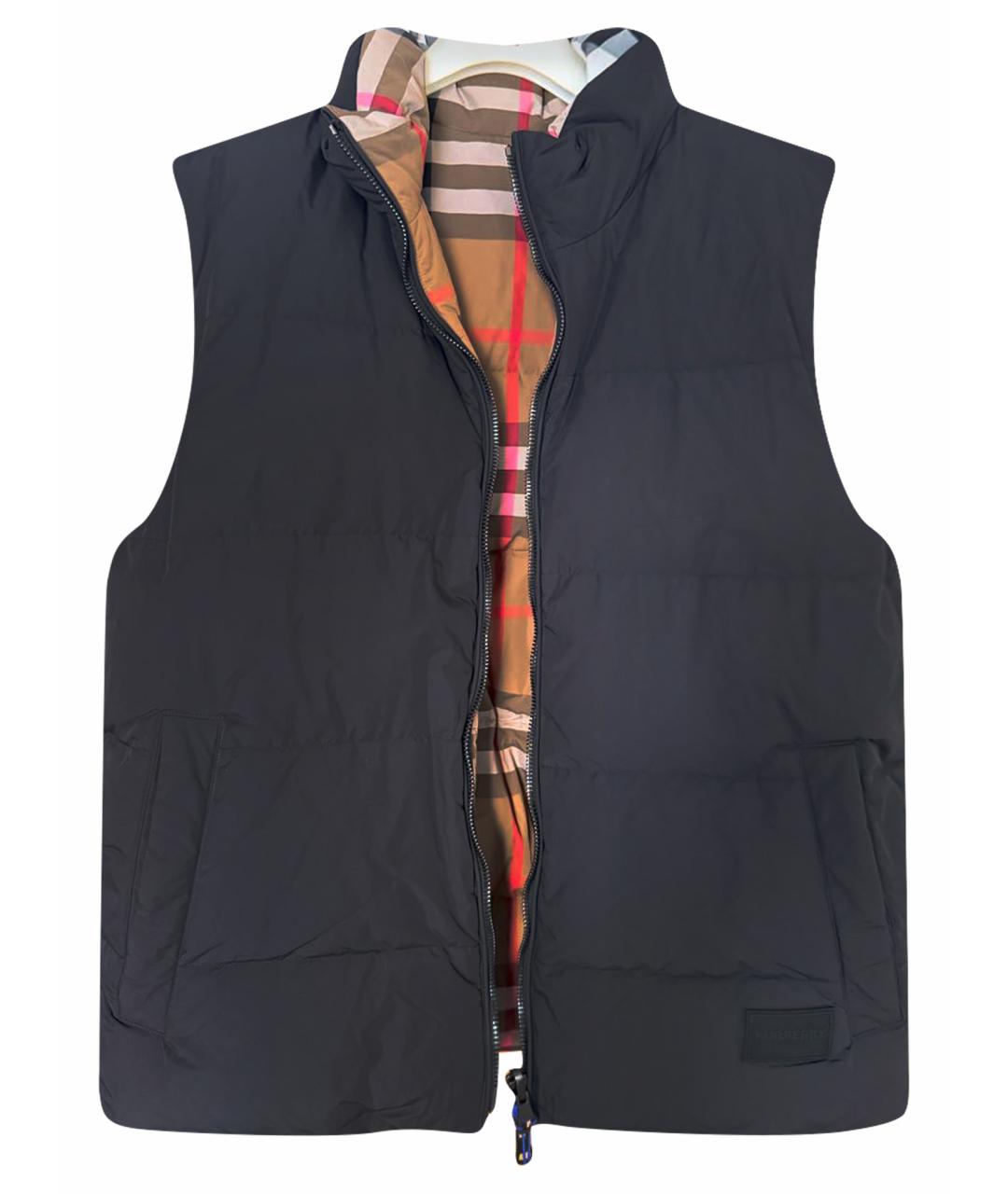 BURBERRY Черный жилет, фото 1