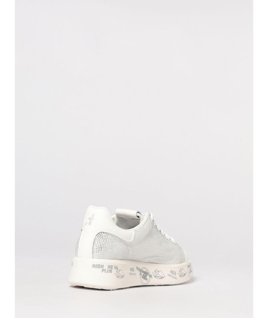 PREMIATA Бежевые кожаные кеды, фото 3