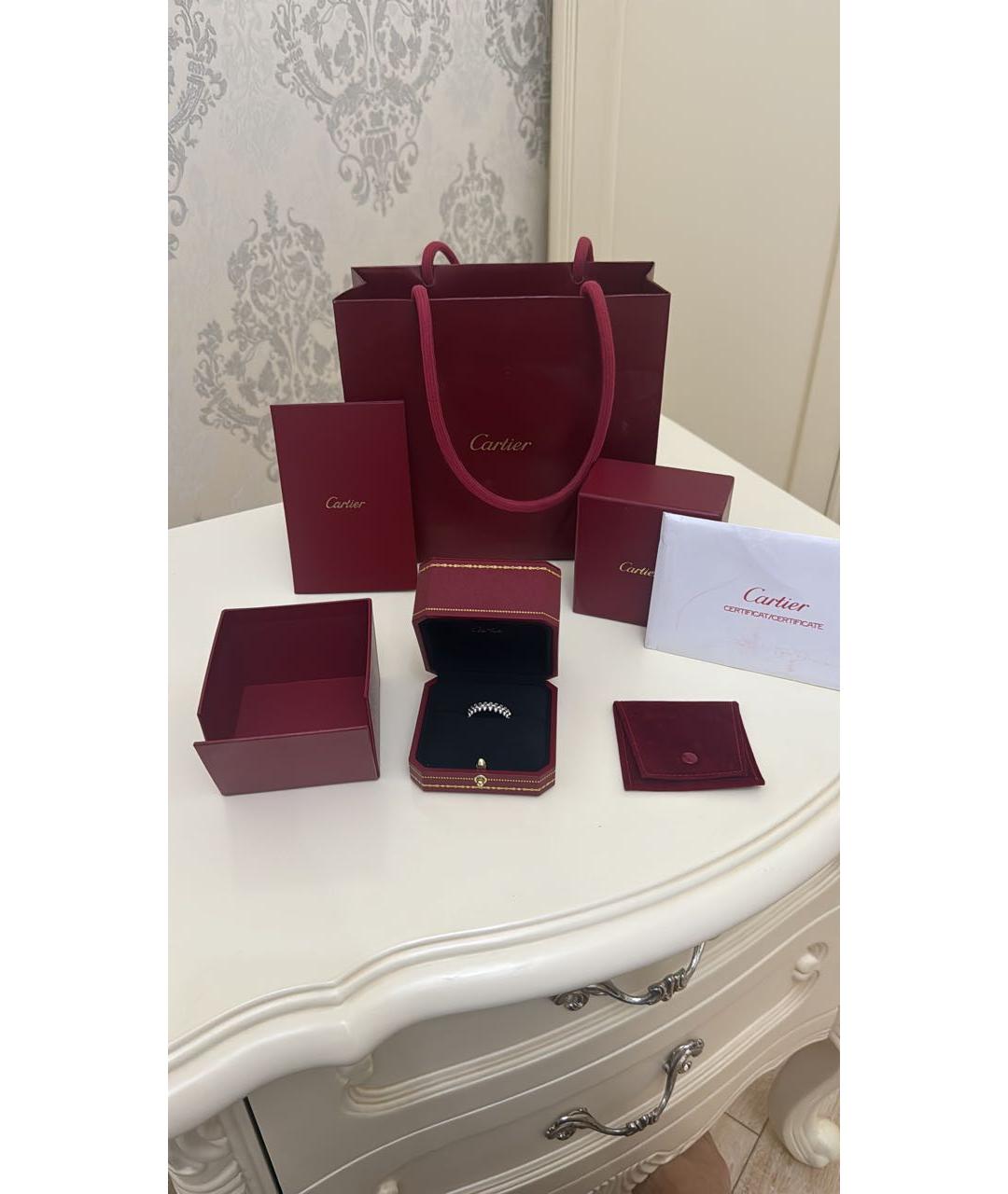 CARTIER Белое кольцо из белого золота, фото 4