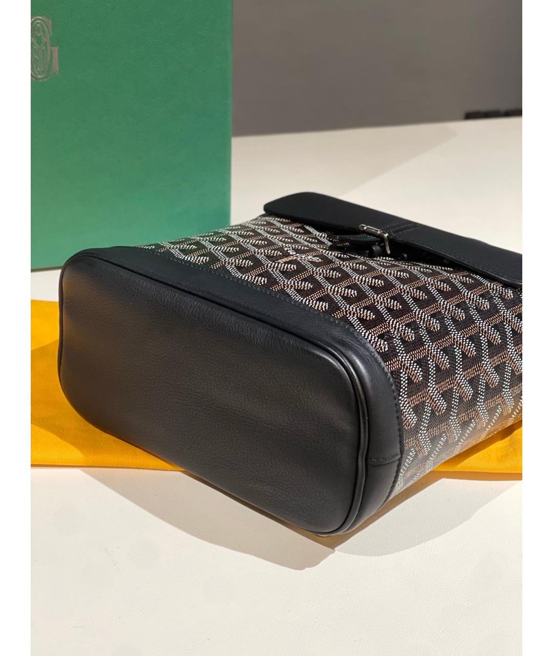GOYARD Черный рюкзак, фото 5