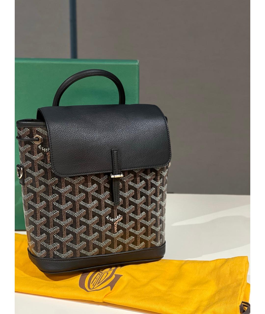 GOYARD Черный рюкзак, фото 2