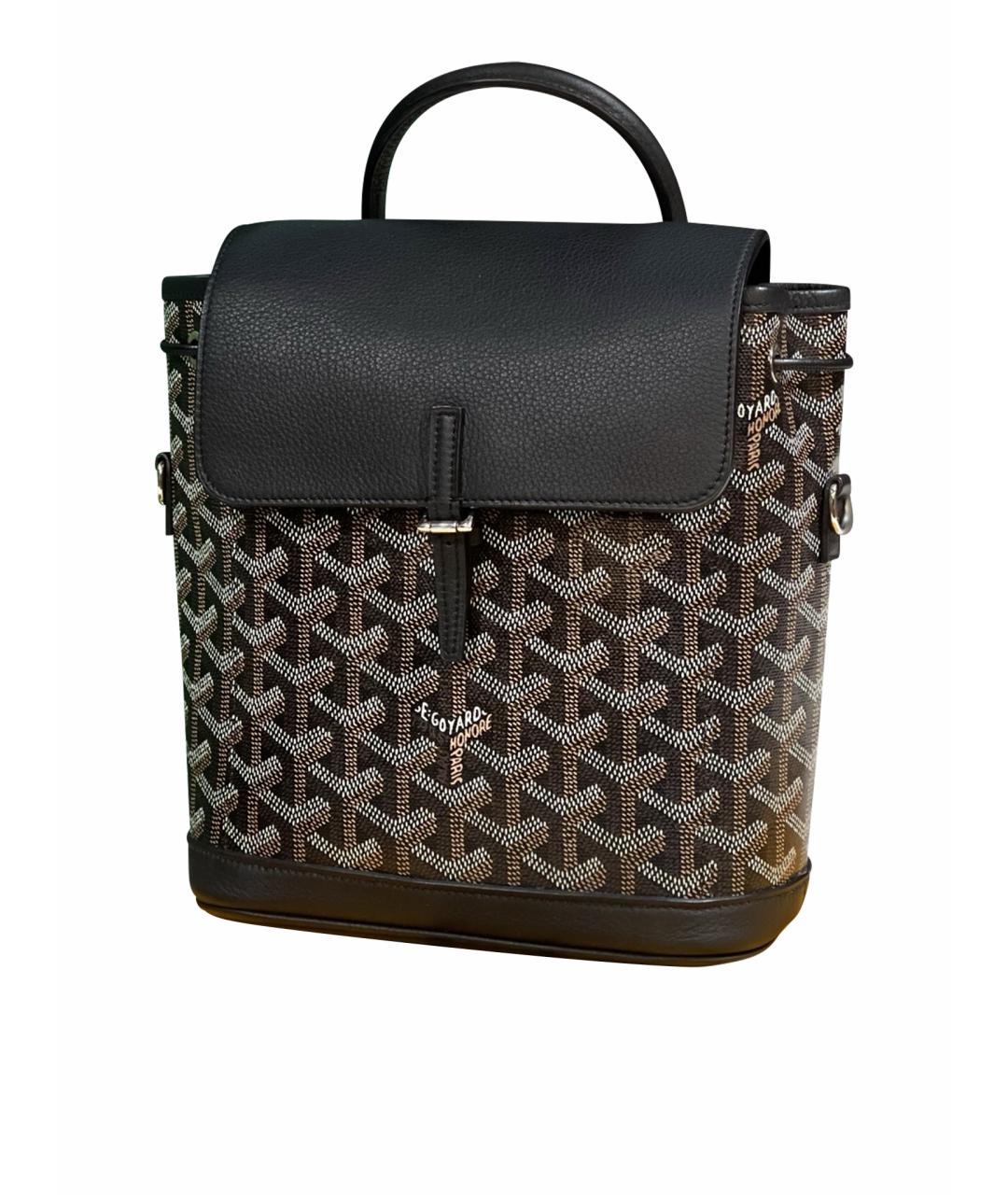 GOYARD Черный рюкзак, фото 7