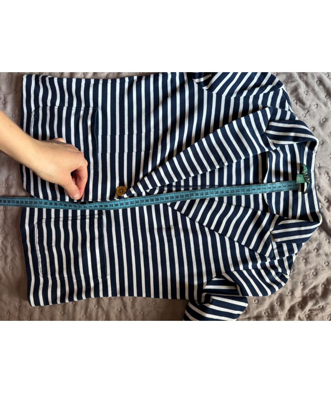 RALPH LAUREN Мульти хлопковый жакет/пиджак, фото 5