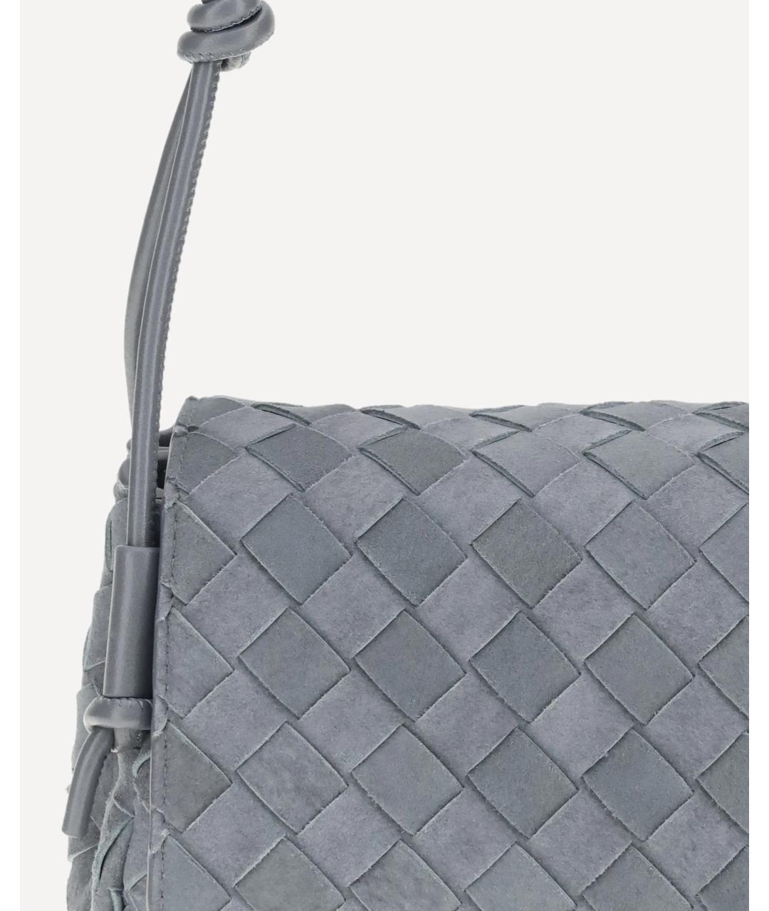 BOTTEGA VENETA Замшевая сумка через плечо, фото 4
