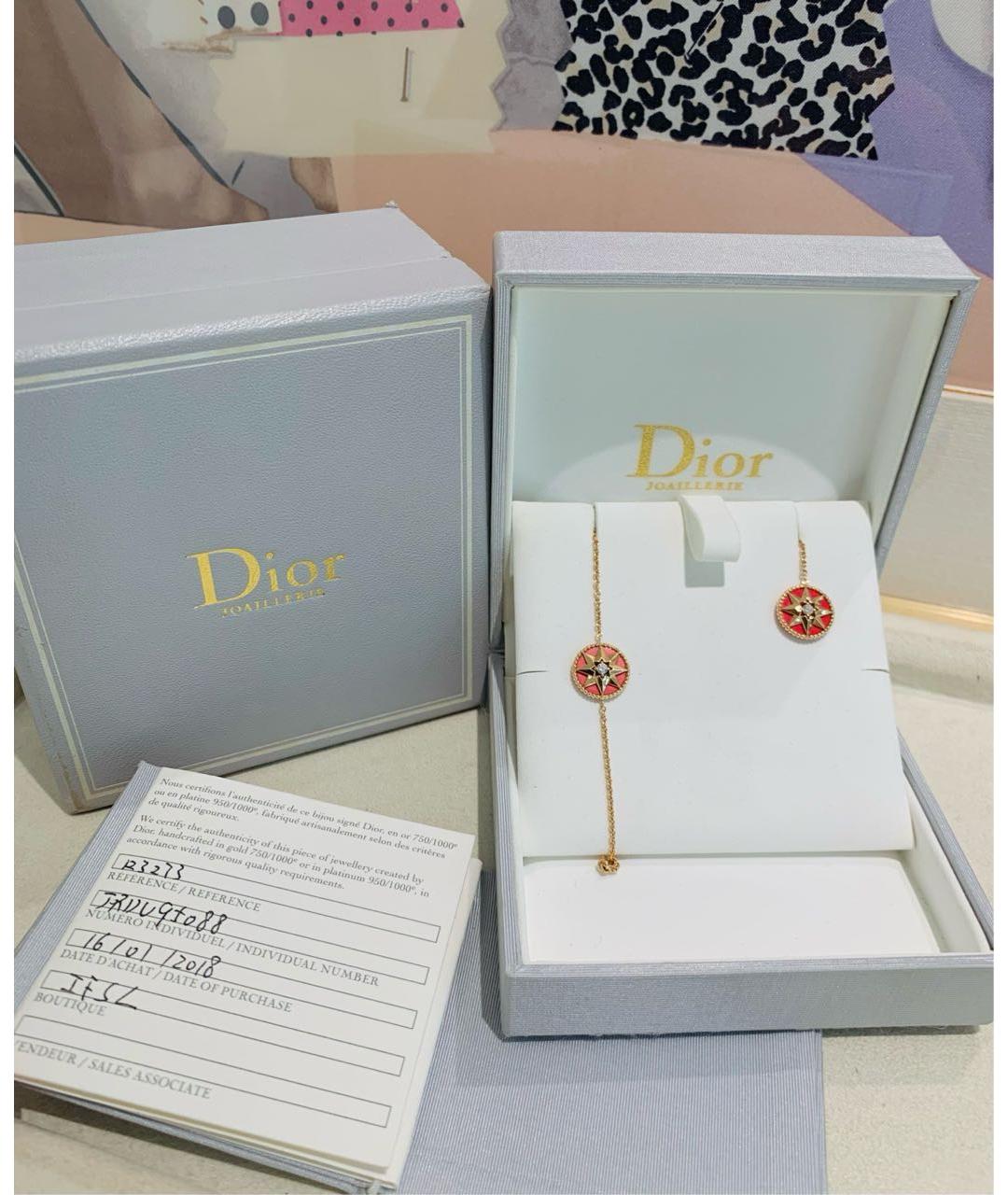 CHRISTIAN DIOR Золотой браслет из розового золота, фото 4