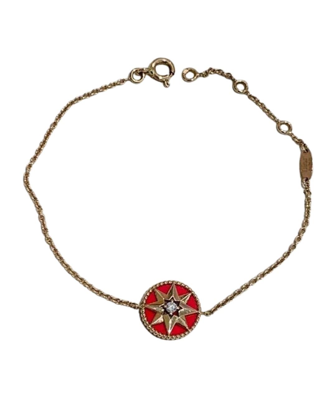 CHRISTIAN DIOR Золотой браслет из розового золота, фото 1