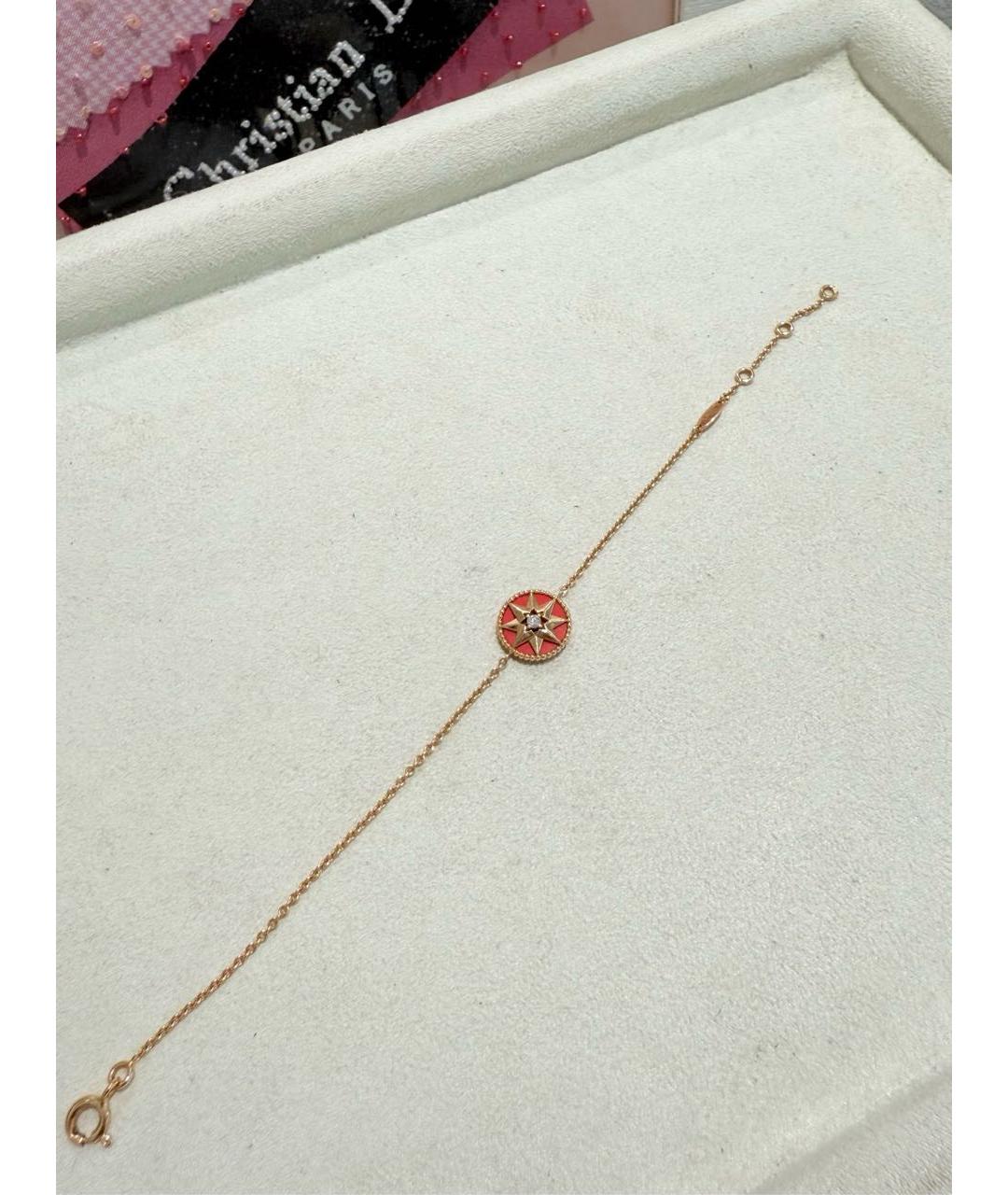 CHRISTIAN DIOR Золотой браслет из розового золота, фото 8