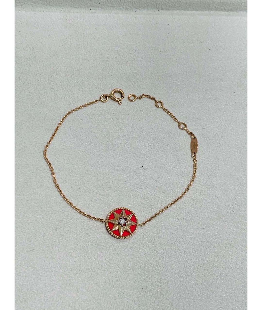 CHRISTIAN DIOR Золотой браслет из розового золота, фото 9