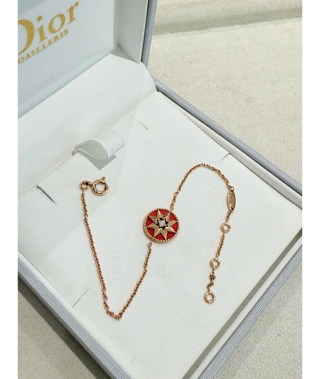 CHRISTIAN DIOR Золотой браслет из розового золота, фото 3