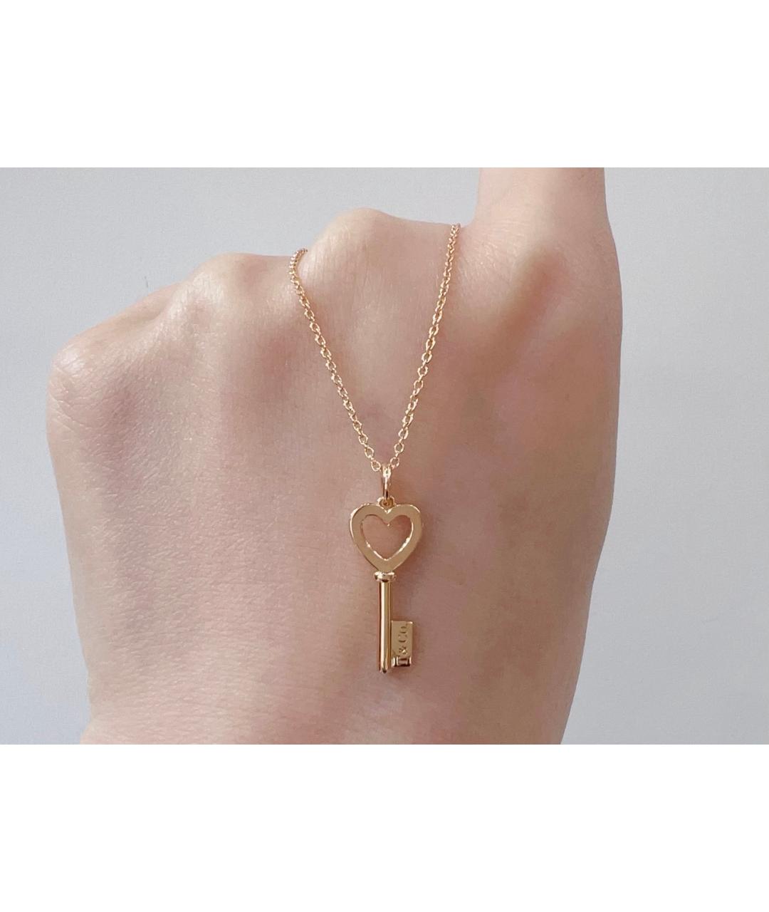 TIFFANY&CO Золотое колье из розового золота, фото 2