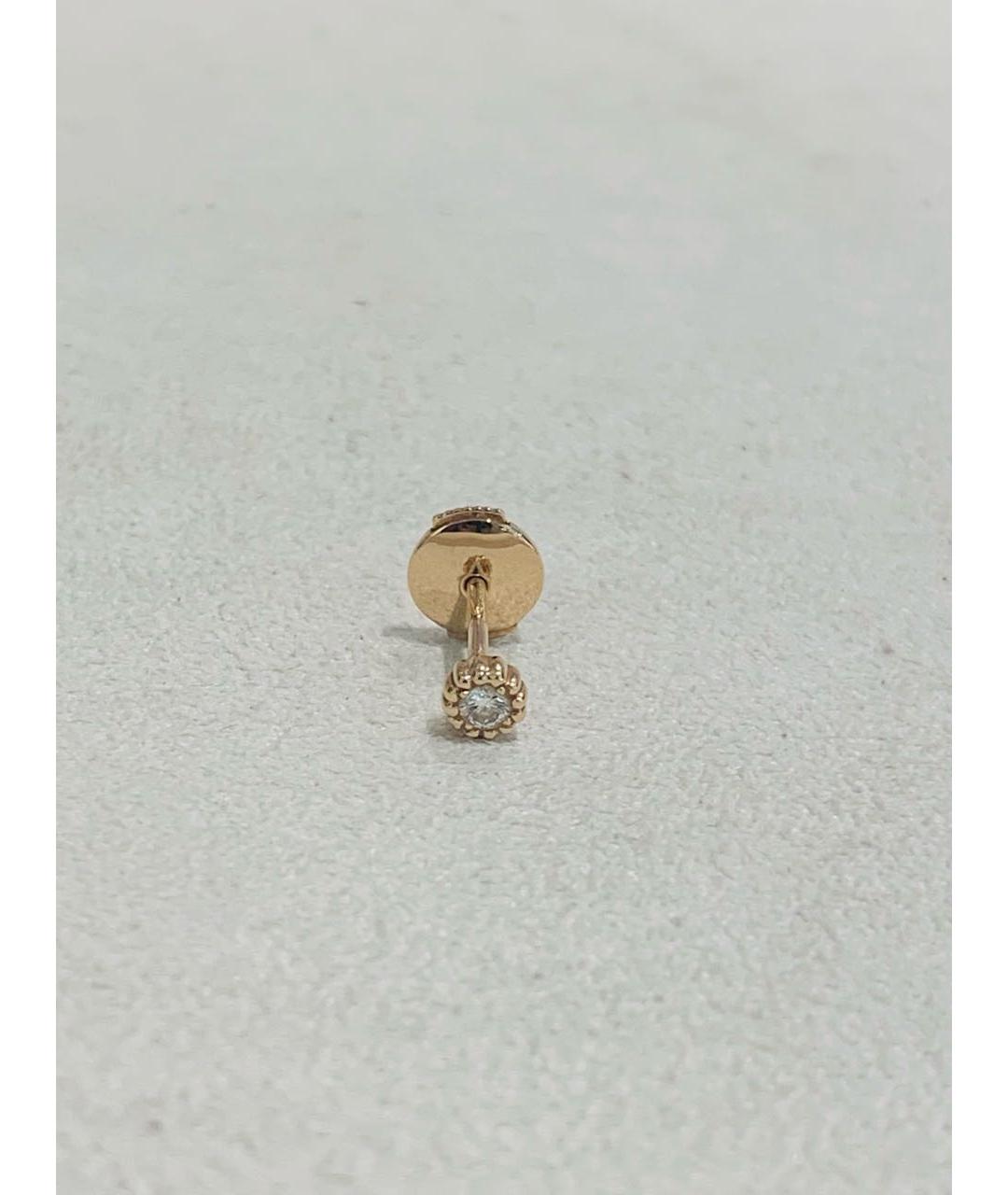 CHRISTIAN DIOR Золотые серьги из розового золота, фото 5