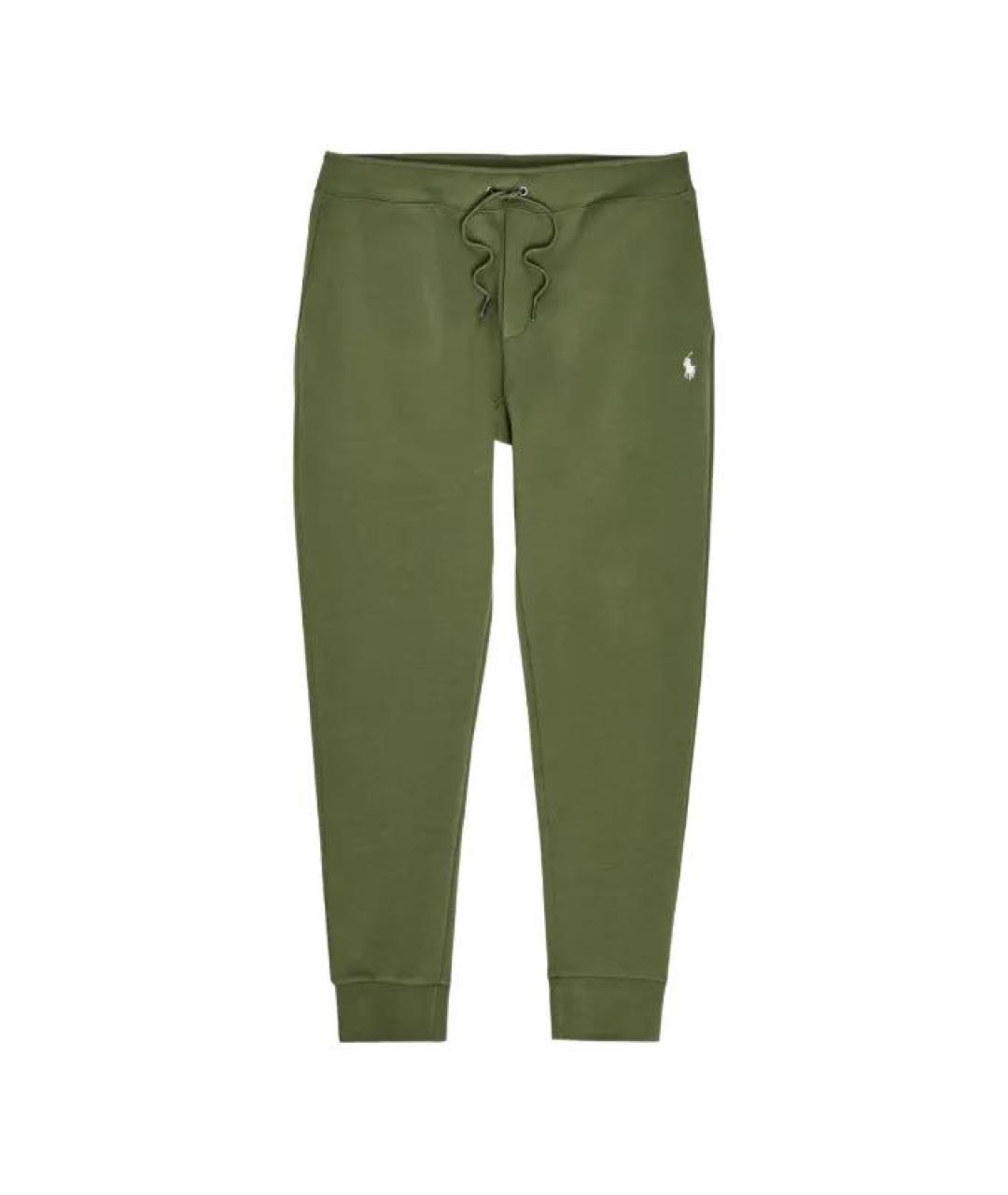 POLO RALPH LAUREN Хаки хлопковые спортивные брюки и шорты, фото 1