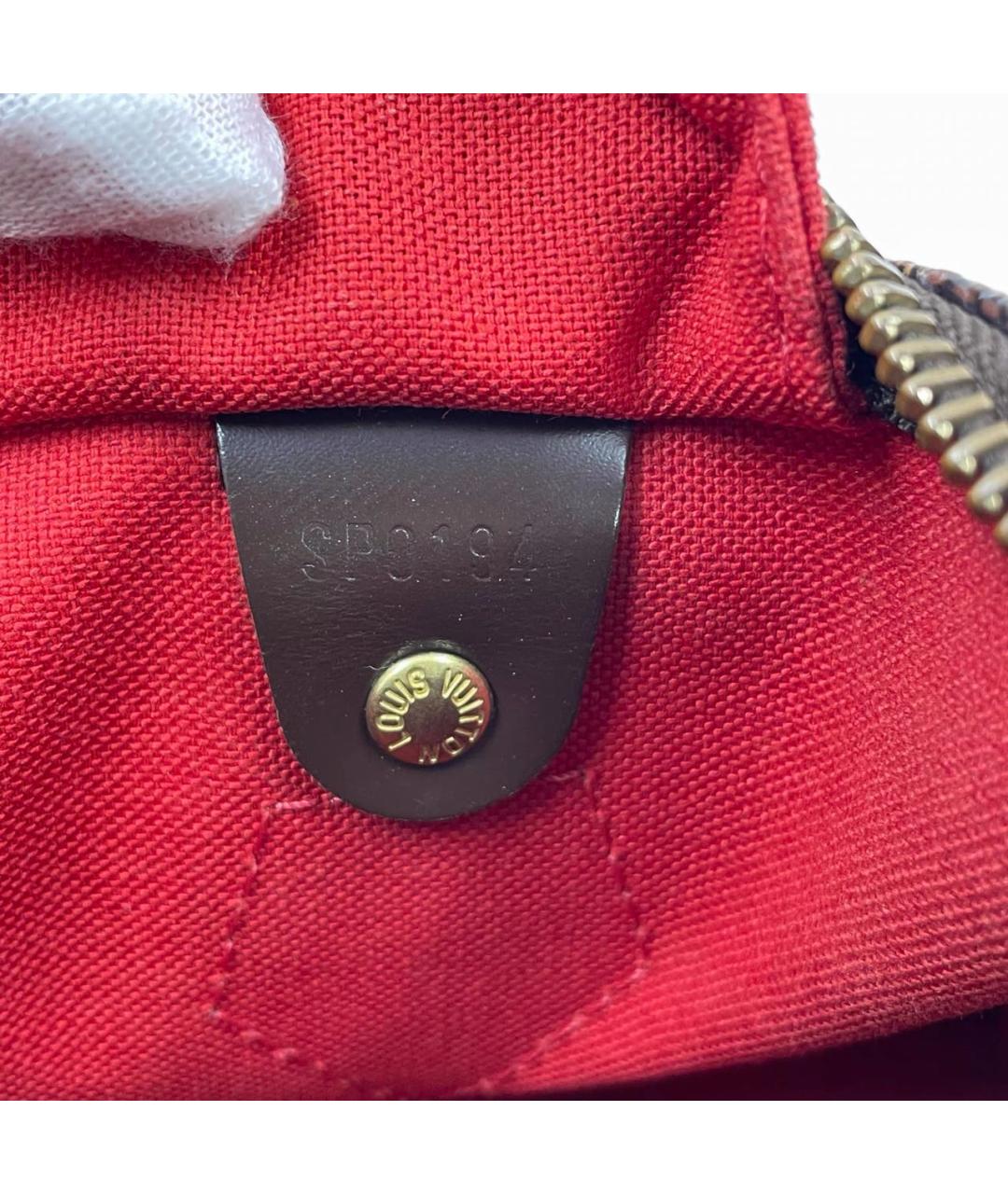 LOUIS VUITTON Коричневая дорожная/спортивная сумка, фото 8