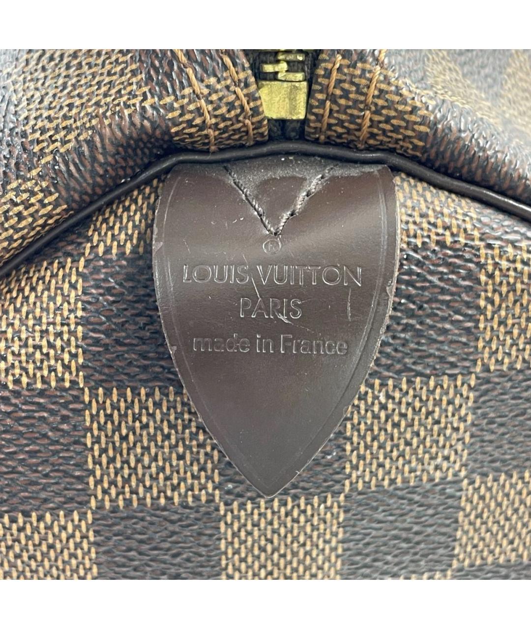 LOUIS VUITTON Коричневая дорожная/спортивная сумка, фото 7