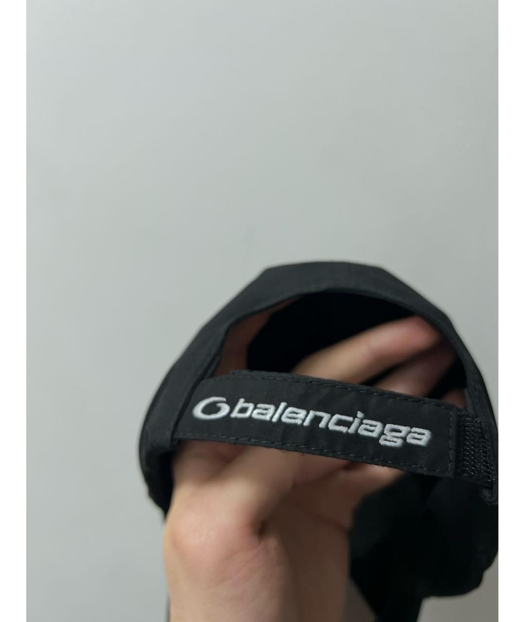 BALENCIAGA Черная кепка/бейсболка, фото 3