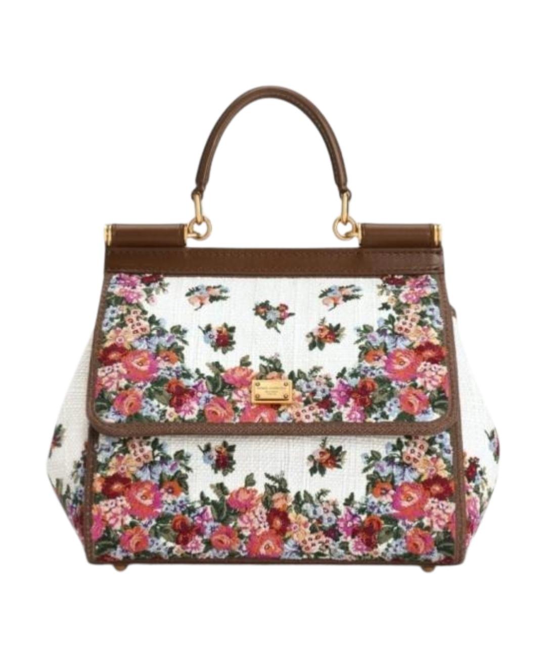 DOLCE&GABBANA Мульти синтетическая сумка с короткими ручками, фото 1