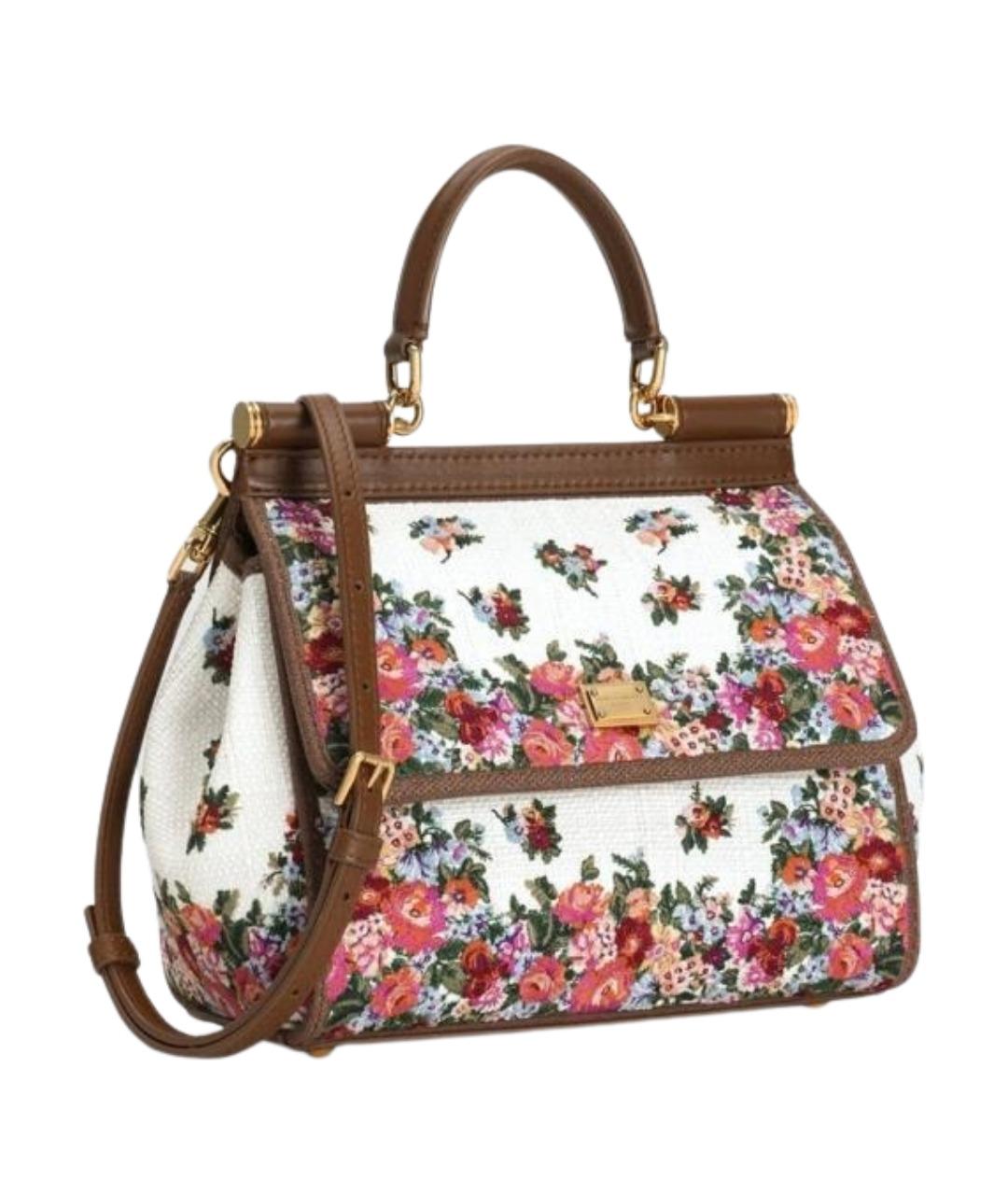 DOLCE&GABBANA Мульти синтетическая сумка с короткими ручками, фото 3