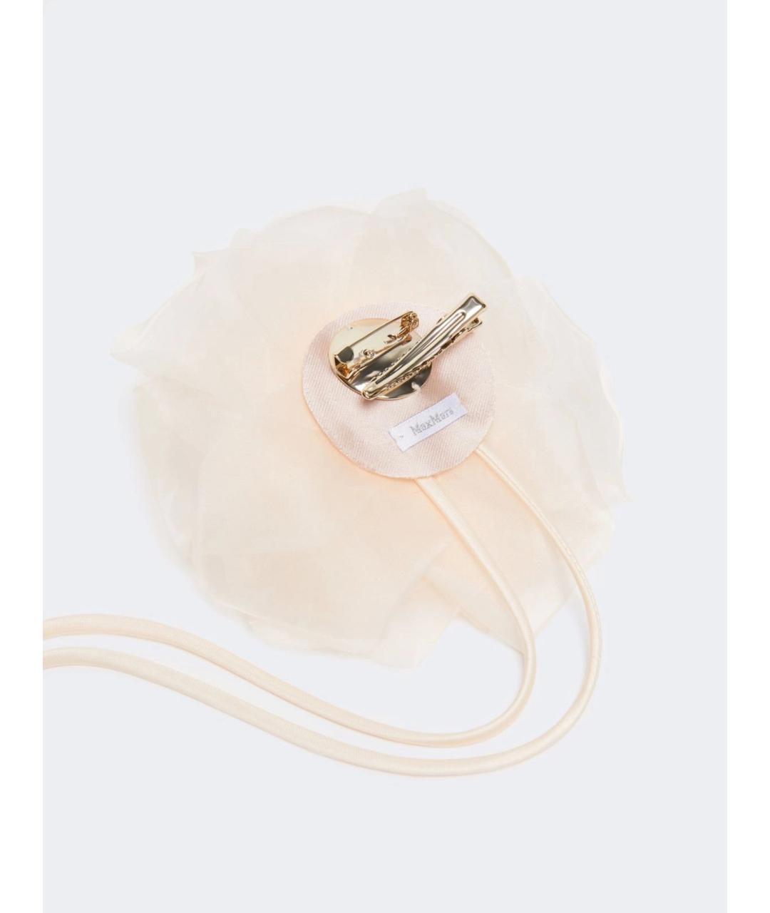 MAX MARA Бежевая булавка / брошь, фото 3