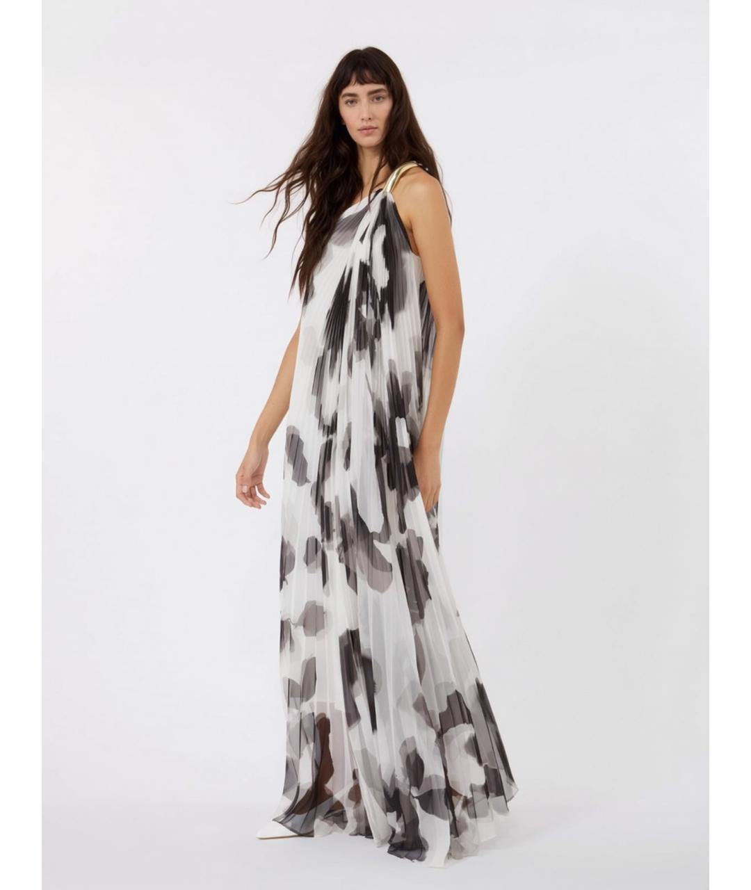 MAX MARA Мульти полиэстеровое коктейльное платье, фото 2