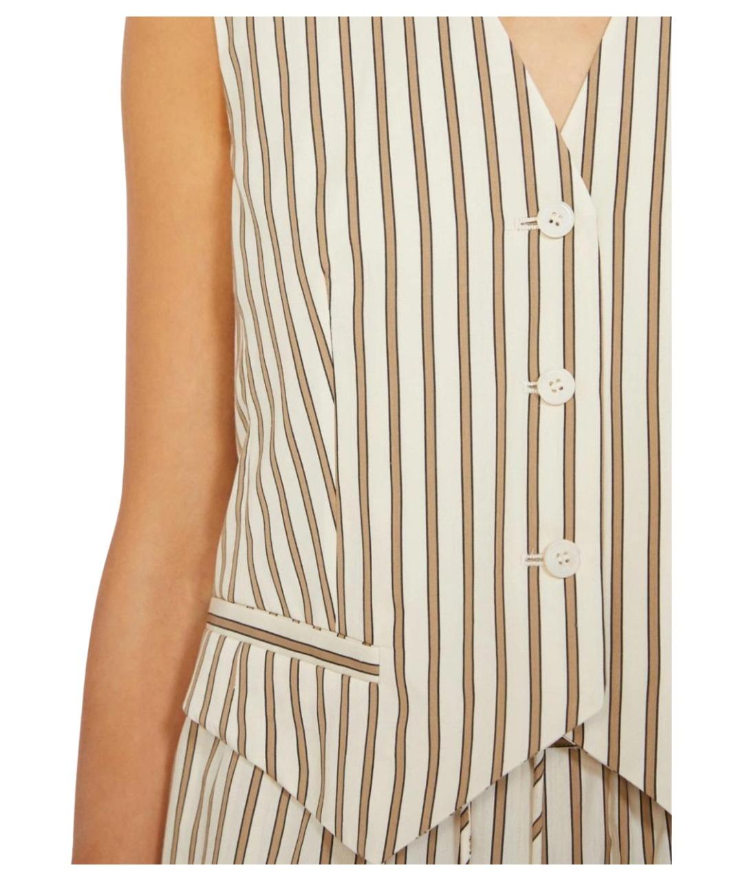 MAX MARA Мульти хлопковый жилет, фото 5