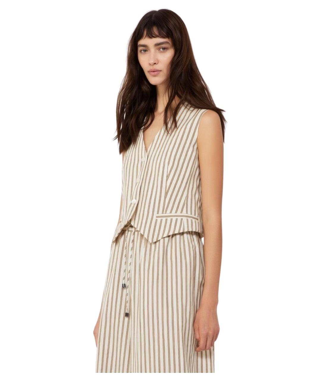 MAX MARA Мульти хлопковый жилет, фото 3