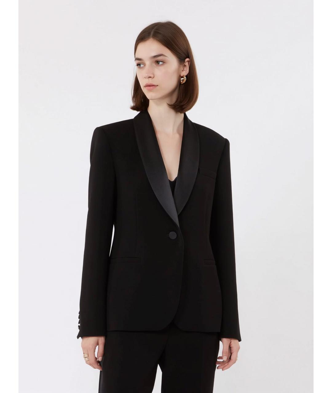 MAX MARA Черный жакет/пиджак, фото 3