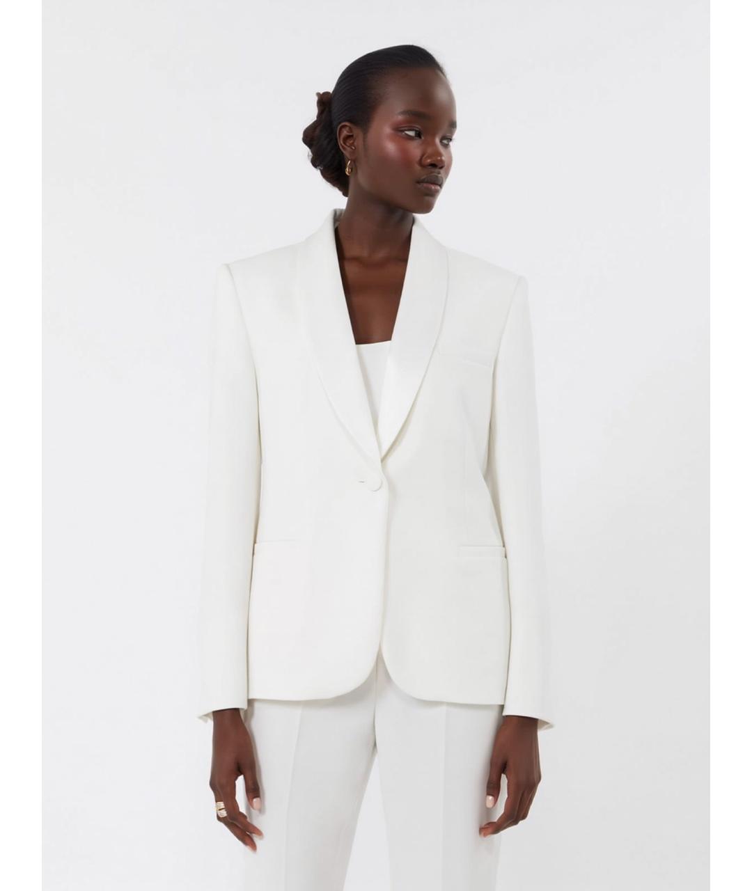 MAX MARA Белый жакет/пиджак, фото 3
