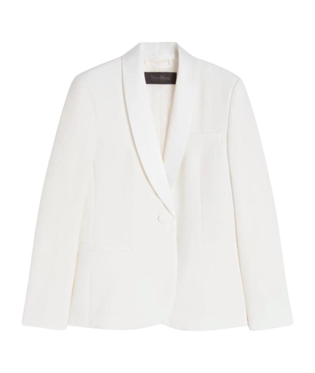 MAX MARA Белый жакет/пиджак, фото 1