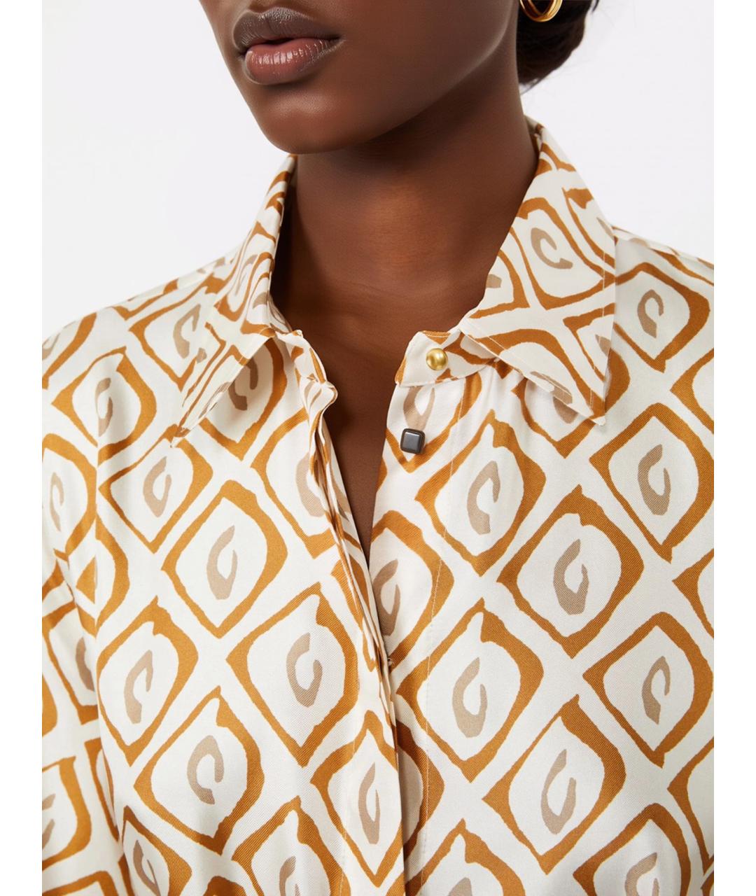 MAX MARA Бежевое повседневное платье, фото 5