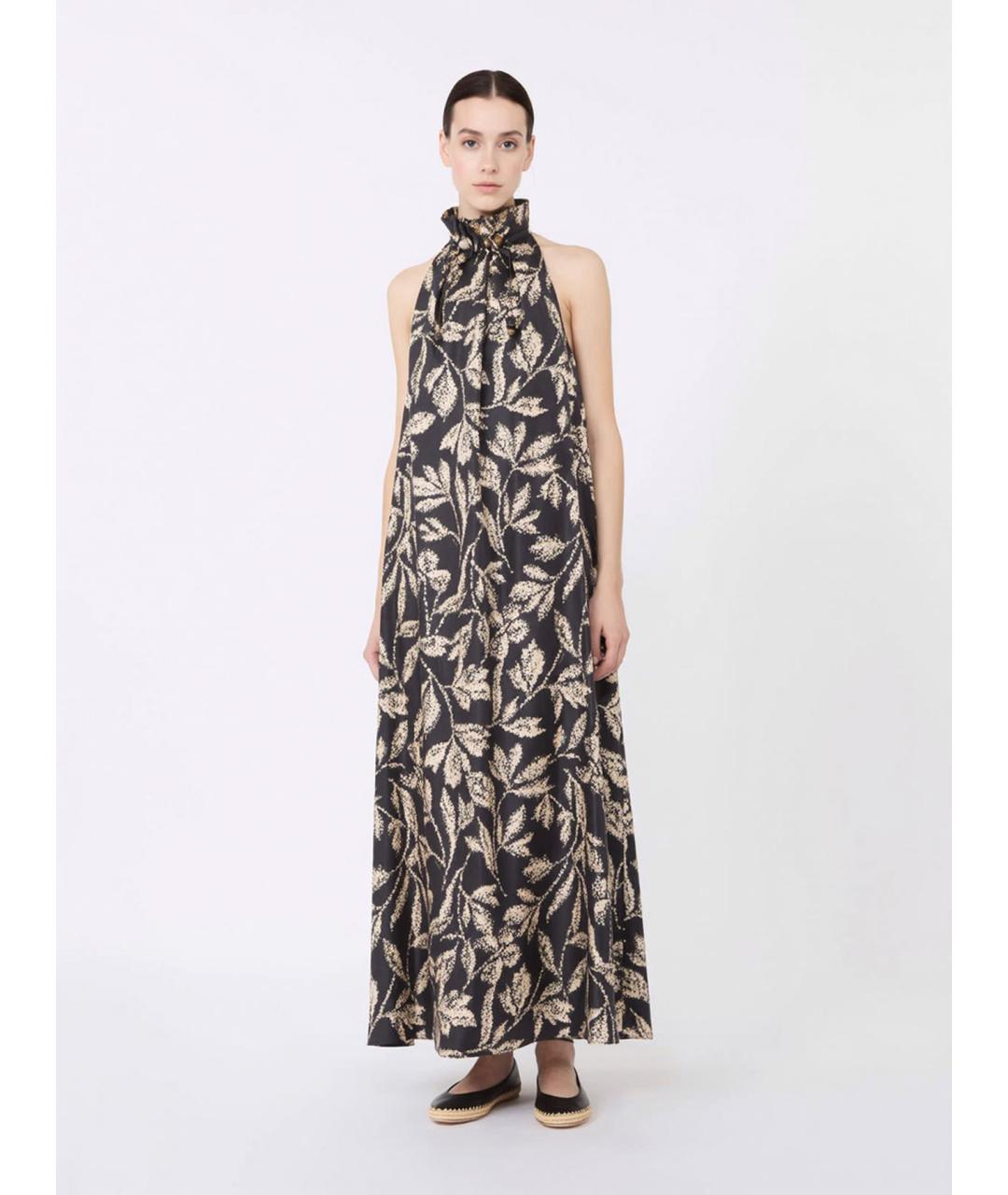 MAX MARA Мульти шелковое повседневное платье, фото 2