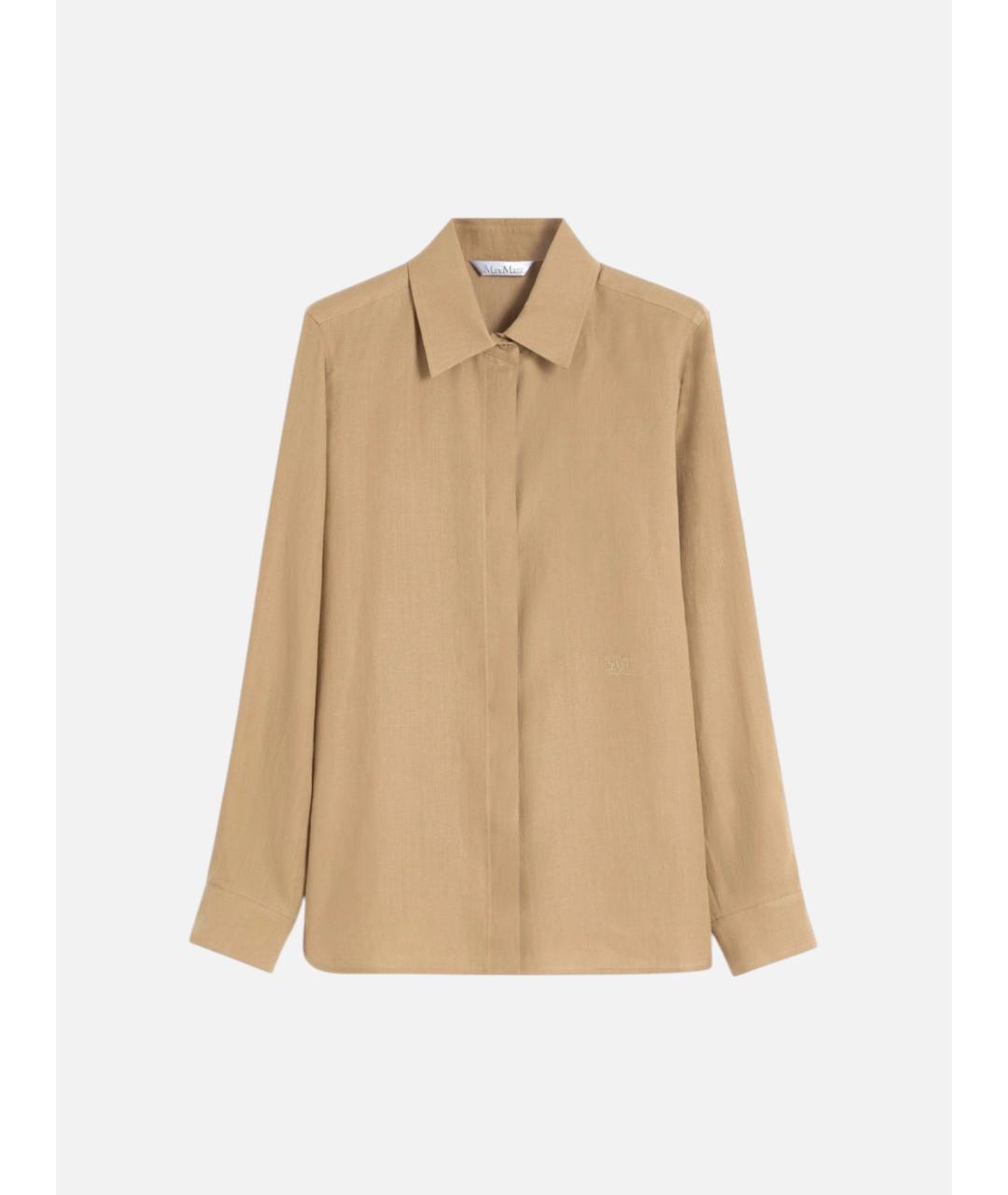 MAX MARA Бежевая рубашка, фото 6
